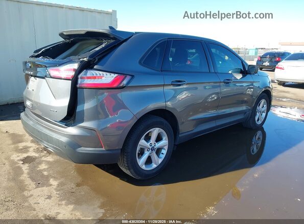 2FMPK4G97NBA27069 2022 FORD EDGE Серебряный Задняя правая четверть