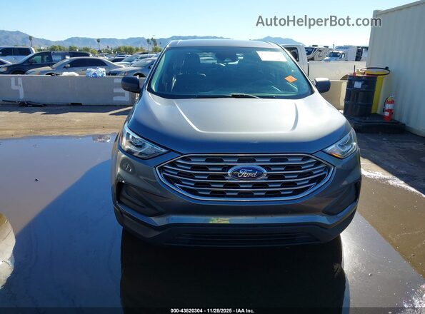 2FMPK4G97NBA27069 2022 FORD EDGE Серебряный Вид задней части салона