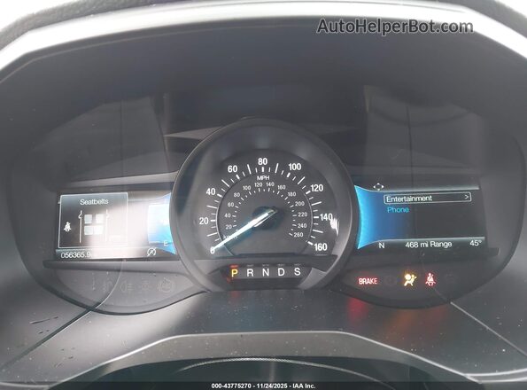 2FMPK4G97NBB14227 2022 FORD EDGE Серый Вид задних сидений
