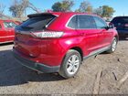 2016 Ford Edge Sel Красный vin: 2FMPK4J90GBC07165