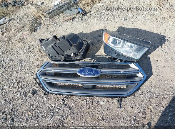 2FMPK4J90GBC07165 2016 FORD EDGE Красный Вид щитка приборов