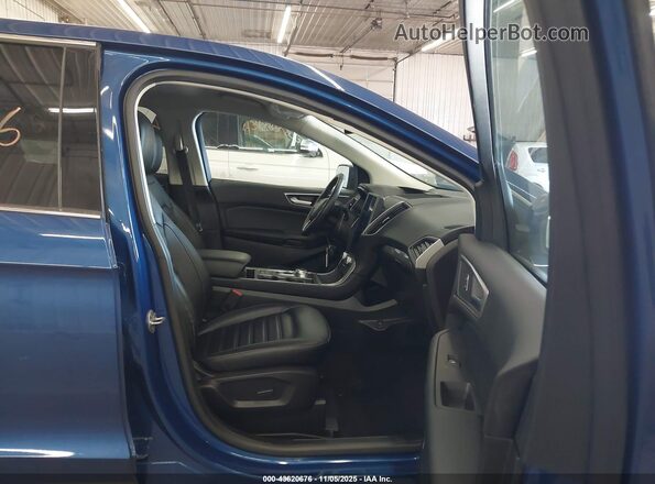 2FMPK4J97PBA22238 2023 FORD EDGE Blue Вид салону спереду