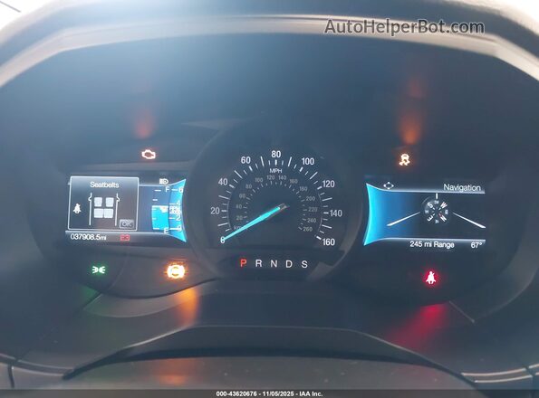 2FMPK4J97PBA22238 2023 FORD EDGE Blue Вид задніх сидінь