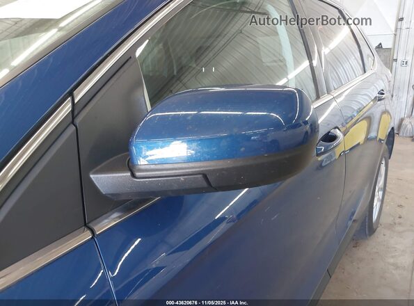 2FMPK4J97PBA22238 2023 FORD EDGE Blue Вид щитка приладів