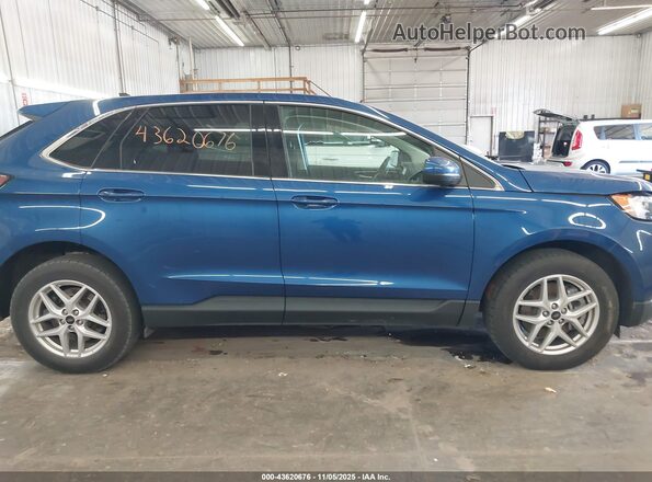 2FMPK4J97PBA22238 2023 FORD EDGE Blue Панорамний вид салону 360°