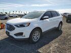 2022 Ford Edge Sel White vin: 2FMPK4J98NBA63801