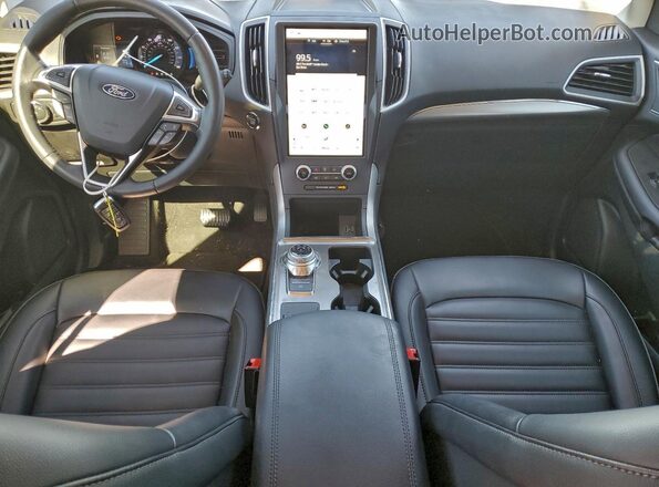 2FMPK4J98NBA88570 2022 FORD EDGE Угольный Вид панели приборов
