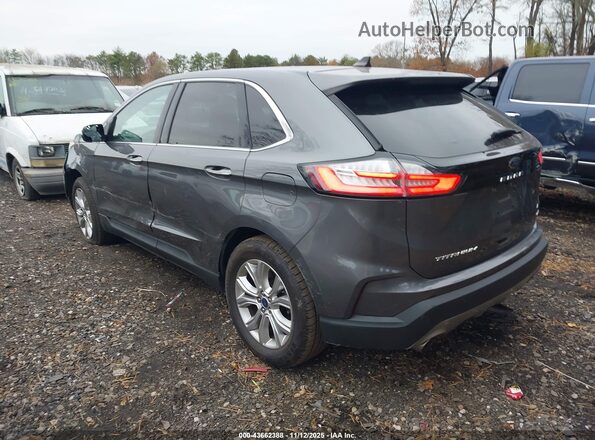 2FMPK4K90NBA35277 2022 FORD EDGE Gray Tył lewy