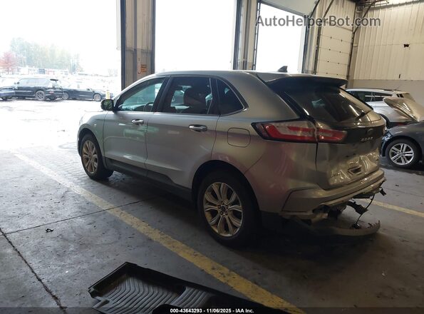 2FMPK4K90NBA38048 2022 FORD EDGE Серебряный Задняя левая четверть