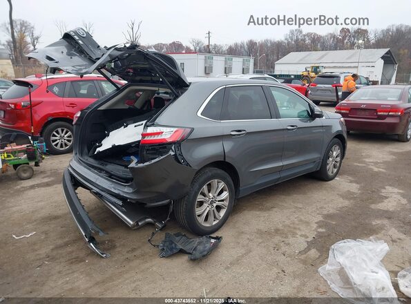 2FMPK4K90PBA46802 2023 FORD EDGE Серый Задняя правая четверть