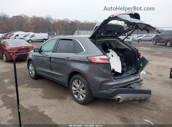 2FMPK4K90PBA46802 2023 FORD EDGE Серый Задняя левая четверть