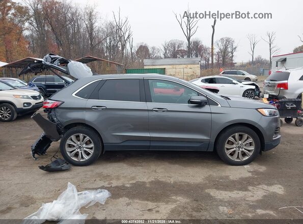2FMPK4K90PBA46802 2023 FORD EDGE Серый Вид щитка приборов