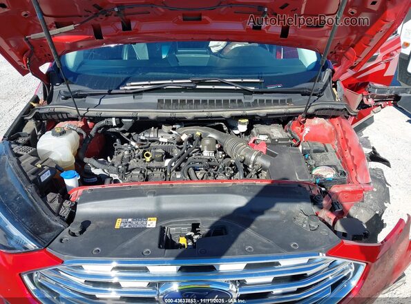 2FMPK4K93NBA52719 2022 FORD EDGE Красный Вид сзади