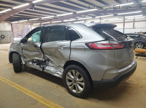 2FMPK4K98PBA46546 2023 FORD EDGE Silver Задня ліва чверть