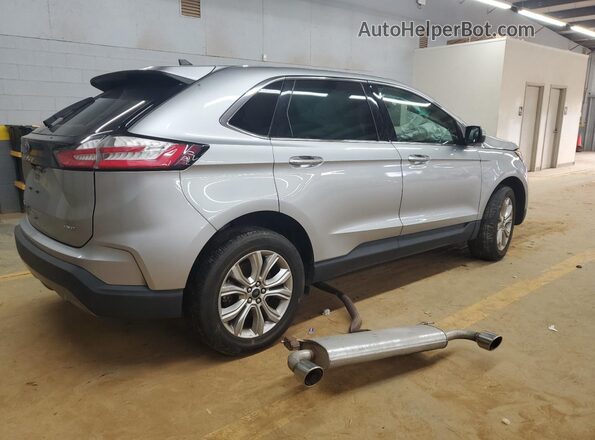 2FMPK4K98PBA46546 2023 FORD EDGE Silver Задня права чверть