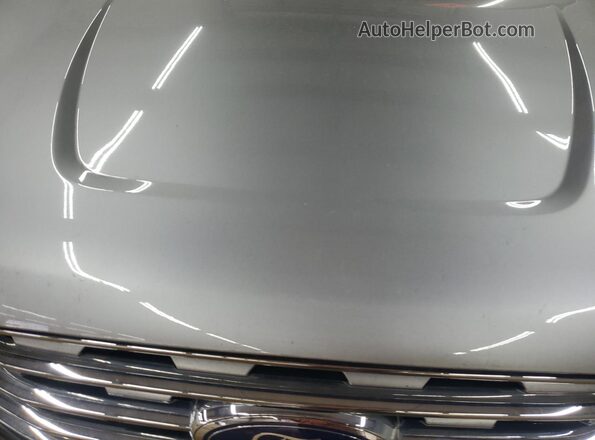 2FMPK4K98PBA46546 2023 FORD EDGE Silver Вид підкапотного простору