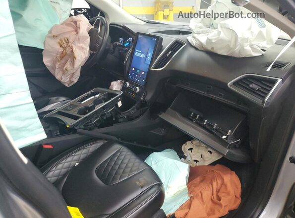 2FMPK4K98PBA46546 2023 FORD EDGE Silver Вид панелі приладів