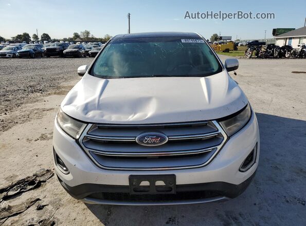 2FMPK4K99GBC64530 2016 FORD EDGE White Widok z przodu