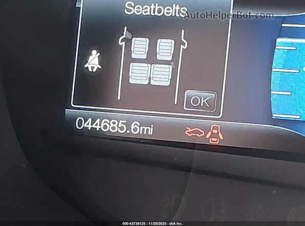 2FMPK4K99NBA86907 2022 FORD EDGE Серебряный 