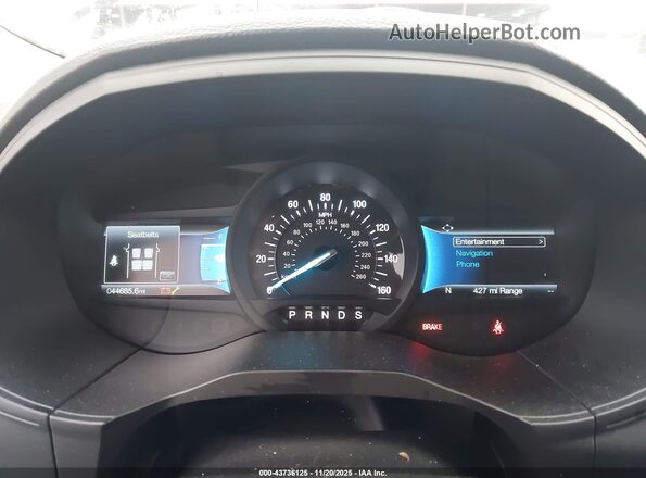 2FMPK4K99NBA86907 2022 FORD EDGE Серебряный Вид задних сидений