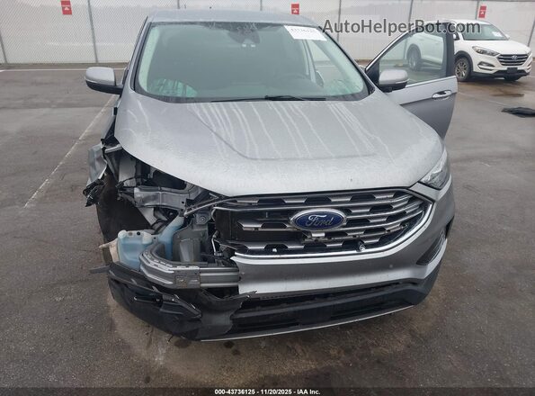 2FMPK4K99NBA86907 2022 FORD EDGE Серебряный Вид спереди