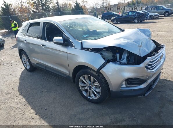2FMPK4K99NBA94893 2022 FORD EDGE Silver Передня права чверть