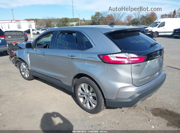2FMPK4K99NBA94893 2022 FORD EDGE Silver Задня ліва чверть