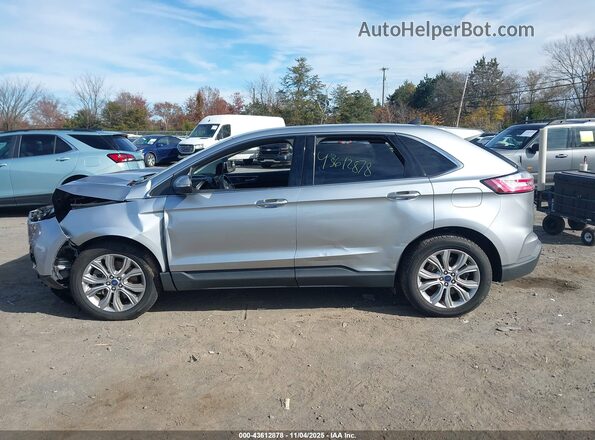 2FMPK4K99NBA94893 2022 FORD EDGE Silver Панорамний вид салону 360°