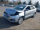 2022 Ford Edge Titanium Silver vin: 2FMPK4K99NBA94893
