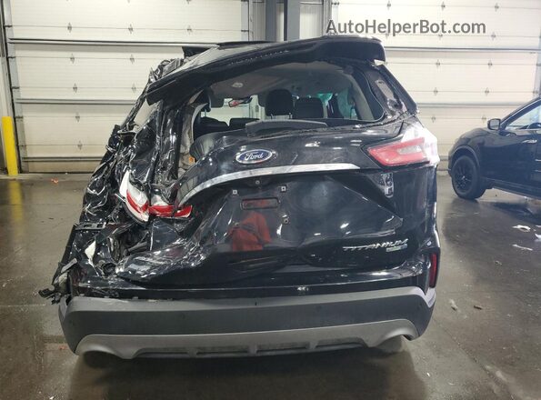 2FMPK4K9XKBB42591 2019 FORD EDGE Черный Вид сзади