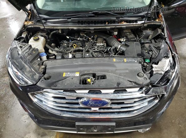 2FMPK4K9XKBB42591 2019 FORD EDGE Черный Вид подкапотного пространства