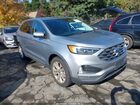 2022 Ford Edge Titanium Silver vin: 2FMPK4K9XNBA92148