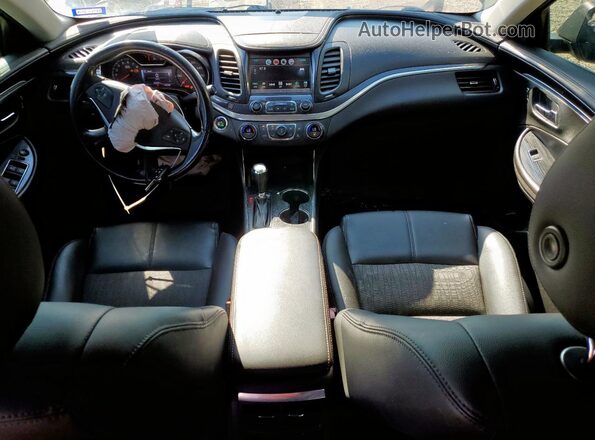 2G1105S3XJ9110286 2018 CHEVROLET IMPALA Черный Вид панели приборов