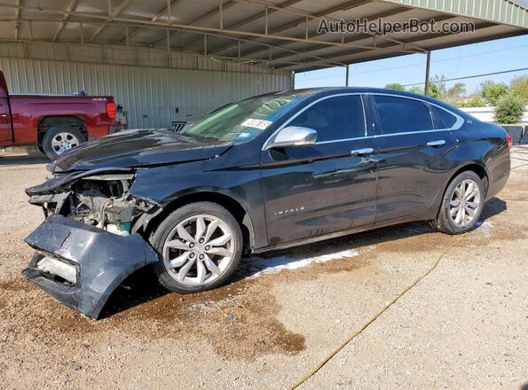 2G1105S3XJ9110286 2018 CHEVROLET IMPALA Черный Передняя левая четверть
