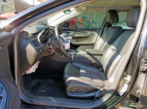 2G1105S3XJ9110286 2018 CHEVROLET IMPALA Черный Вид салона спереди