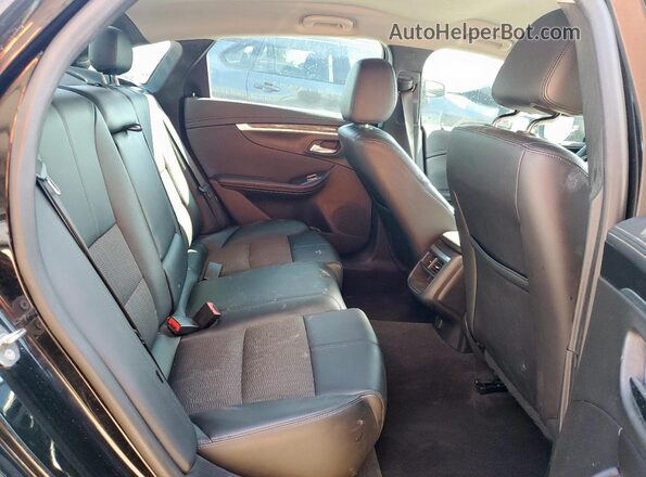 2G1105S3XJ9110286 2018 CHEVROLET IMPALA Черный Вид задних сидений