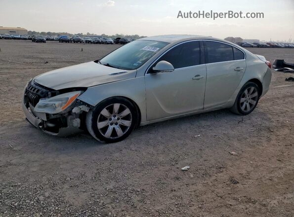 2G4GK5EX2G9124603 2016 BUICK REGAL Silver Vista tres cuartos delantera izquierda