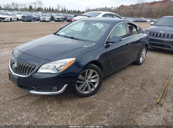 2G4GL5EX9G9104023 2016 BUICK REGAL Dark Blue Передня ліва чверть