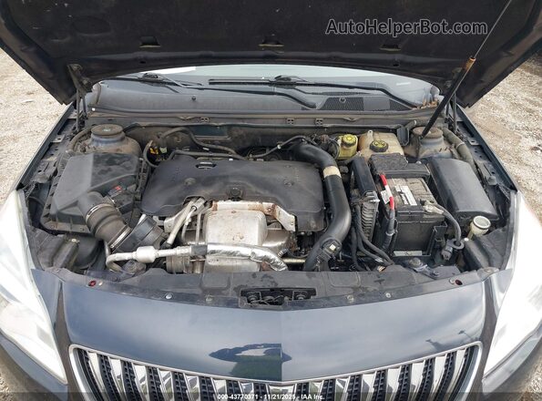 2G4GL5EX9G9104023 2016 BUICK REGAL Dark Blue Вид ззаду