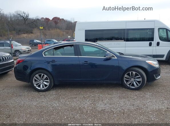 2G4GL5EX9G9104023 2016 BUICK REGAL Dark Blue Вид задньої частини салону