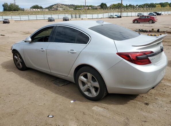 2G4GS5GX4G9101806 2016 BUICK REGAL Silver Задня ліва чверть