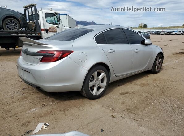 2G4GS5GX4G9101806 2016 BUICK REGAL Silver Задня права чверть
