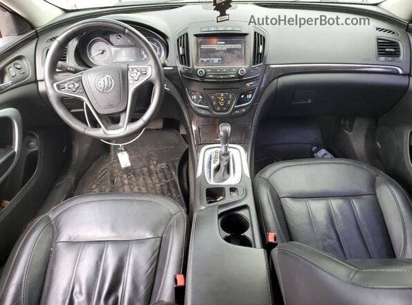2G4GS5GX4G9101806 2016 BUICK REGAL Silver Вид панелі приладів
