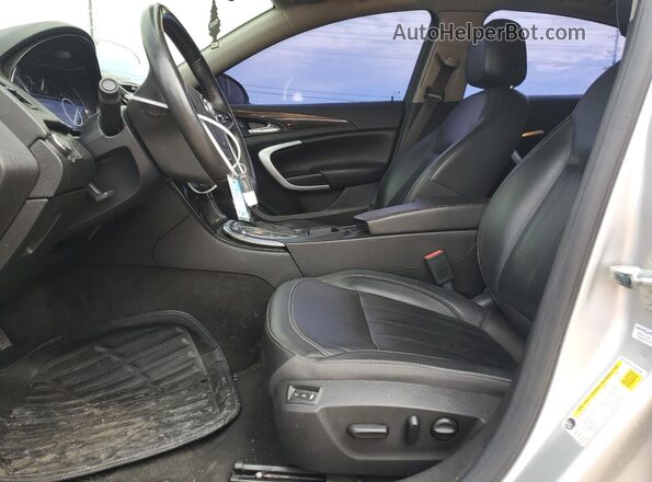 2G4GS5GX4G9101806 2016 BUICK REGAL Silver Вид салону спереду