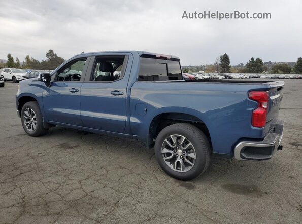 2GCPACED8R1176322 2024 CHEVROLET SILVERADO Blue უკანა მარცხენა