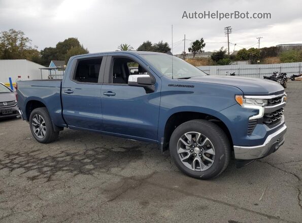 2GCPACED8R1176322 2024 CHEVROLET SILVERADO Blue წინა მარჯვენა
