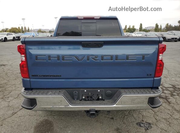 2GCPACED8R1176322 2024 CHEVROLET SILVERADO Blue უკანა ხედი