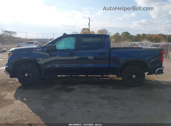 2GCUDAEDXN1508995 2022 CHEVROLET SILVERADO Blue Widok wnętrza 360 stopni