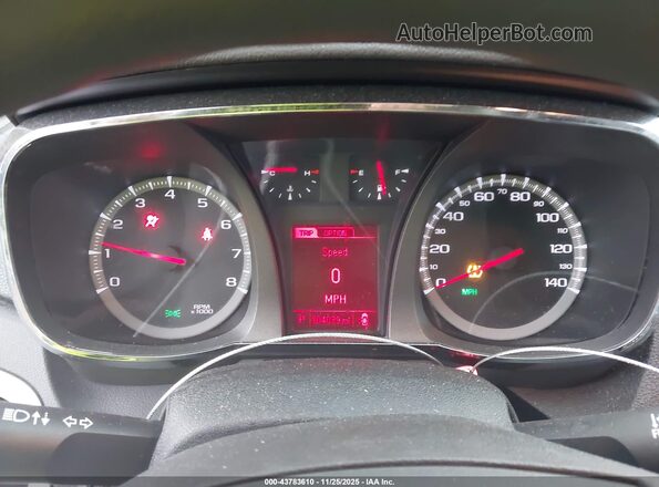 2GKALMEK1G6285360 2016 GMC TERRAIN White Вид задніх сидінь