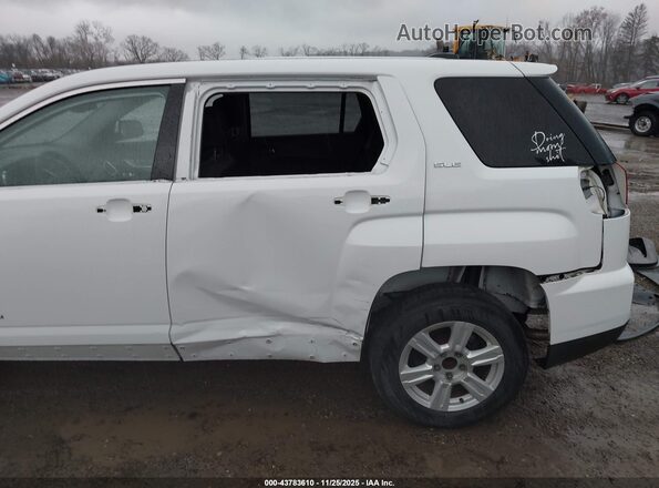 2GKALMEK1G6285360 2016 GMC TERRAIN White Вид спереду